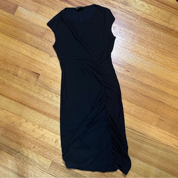 BEBE Womens Black Stretch Dress Size S (b3 - Picture 4 of 8